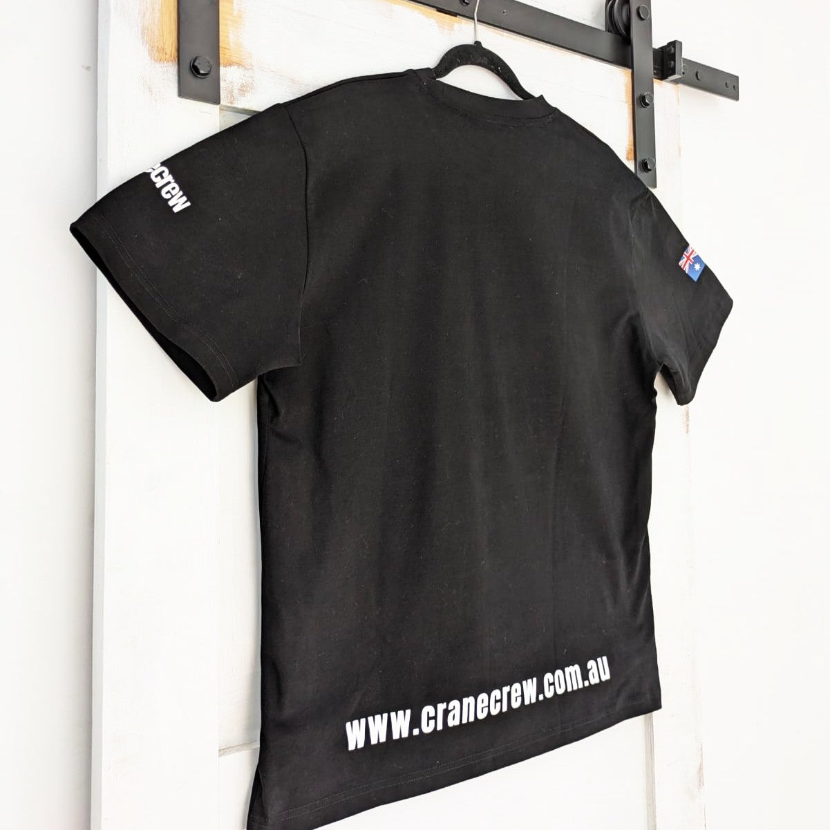 CraneCrew Premium Black Tee