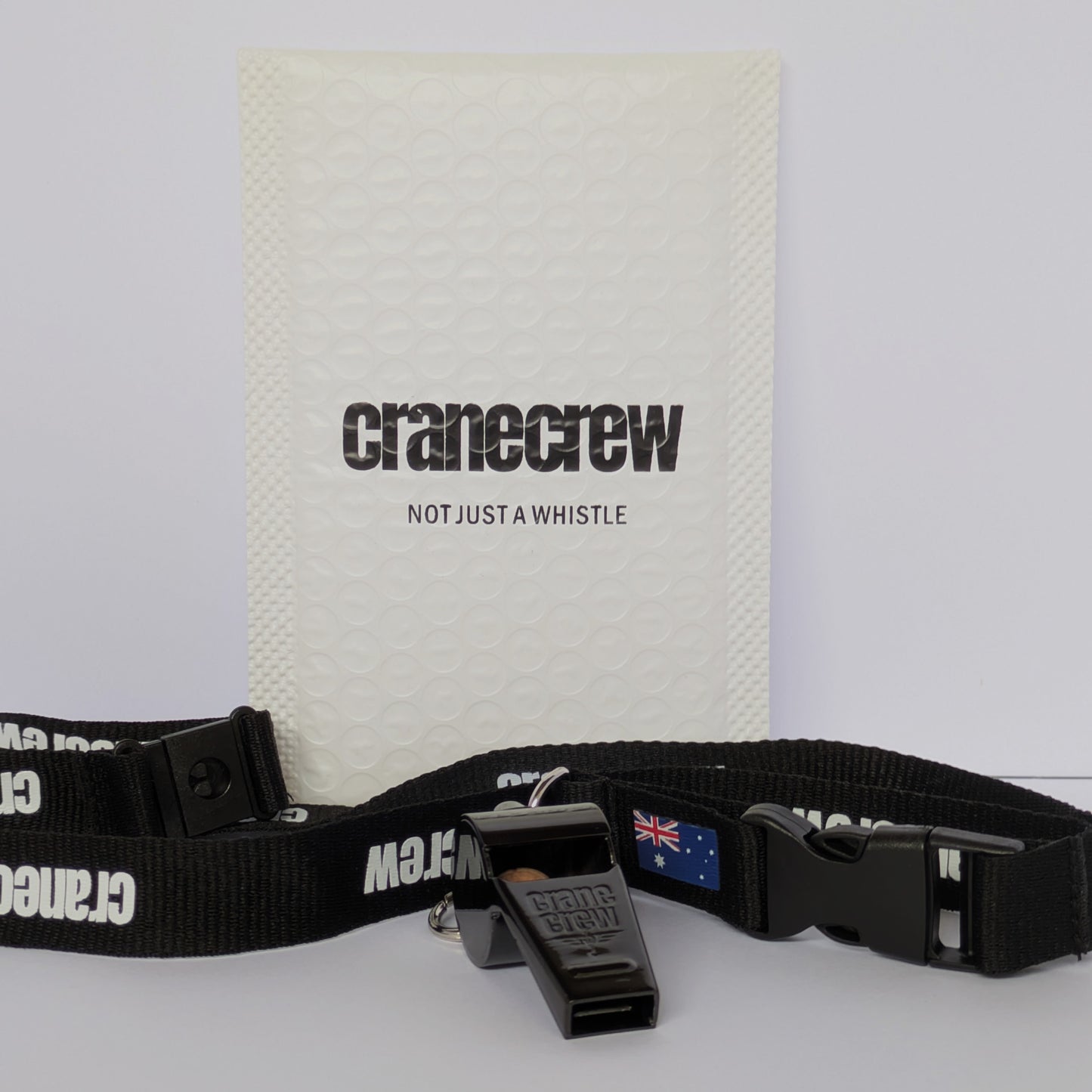 Construction Whistle - Black [Titanium] Crane Crew