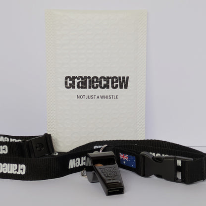 Construction Whistle - Black [Titanium] Crane Crew