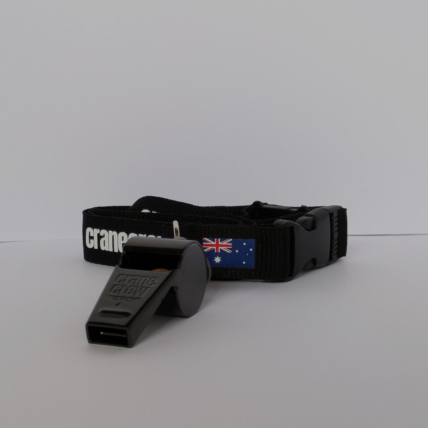 Construction Whistle - Black [Titanium] Crane Crew