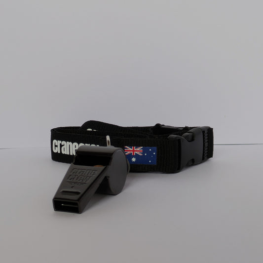 Construction Whistle - Black [Titanium] Crane Crew