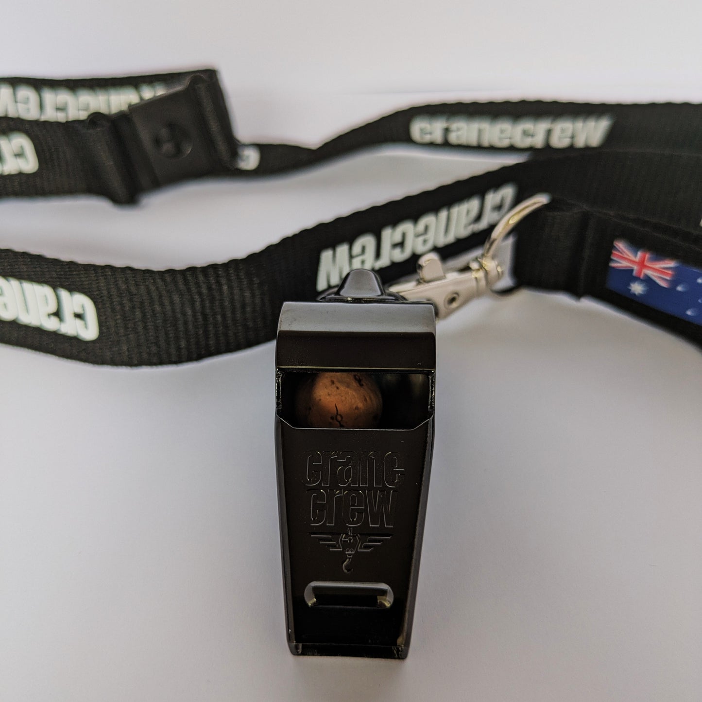 Construction Whistle - Black [Titanium] Crane Crew