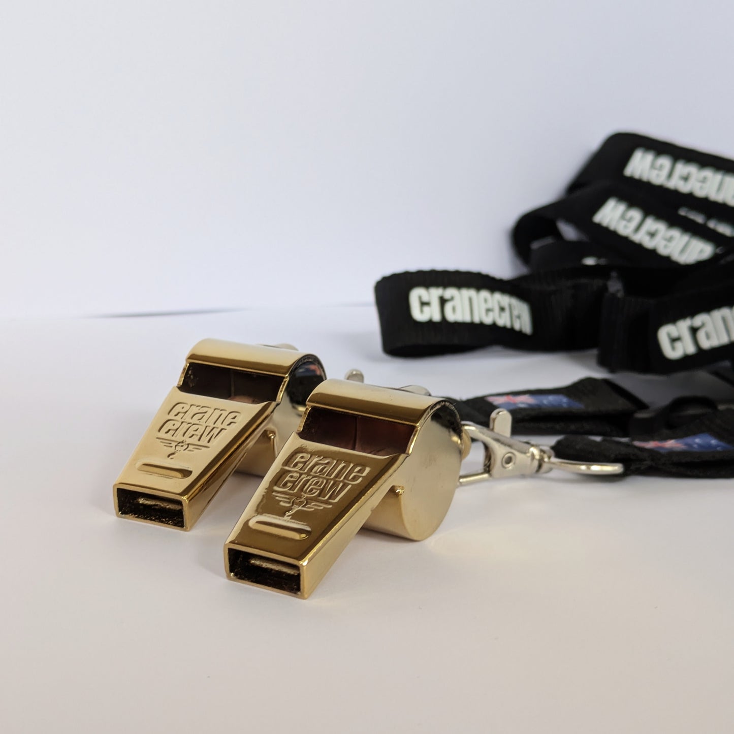 Construction Whistle - Gold [Titanium] Crane Crew