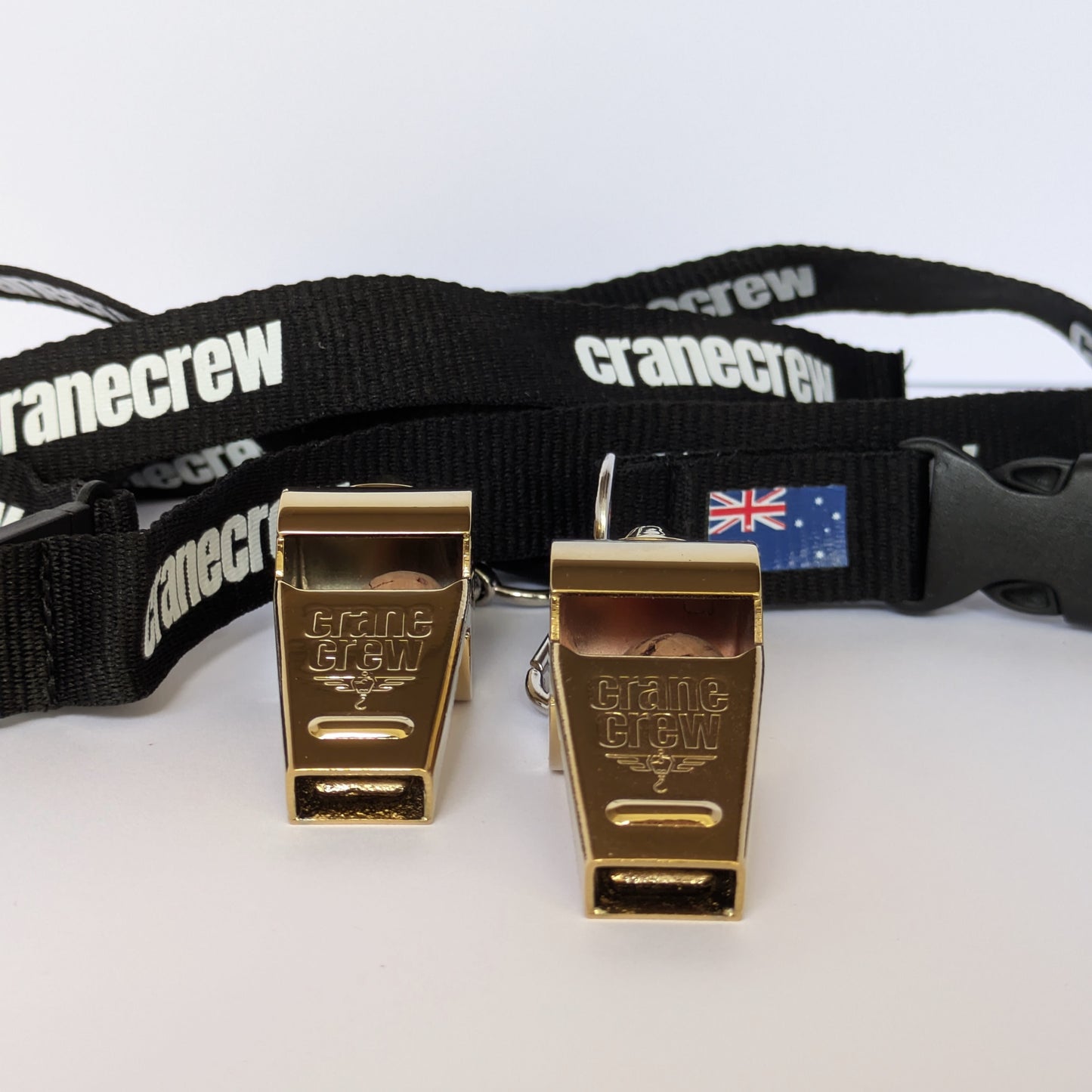 Construction Whistle - Gold [Titanium] Crane Crew