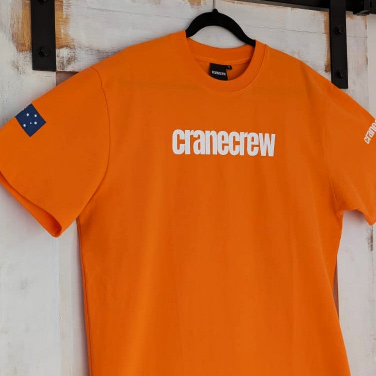 CraneCrew Premium Orange Tee